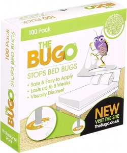 Bugo lepová ochrana postele před štěnicemi na měkkou podlahu 100ks