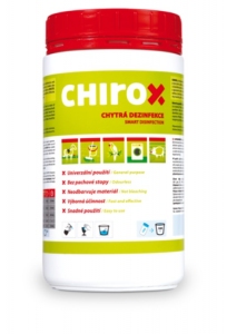 CHIROX 1 kg prášková dezinfekce s mycím účinkem