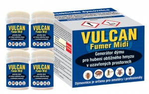 VULCAN Fumer Midi - Insekticidní dýmovnice 4 ks